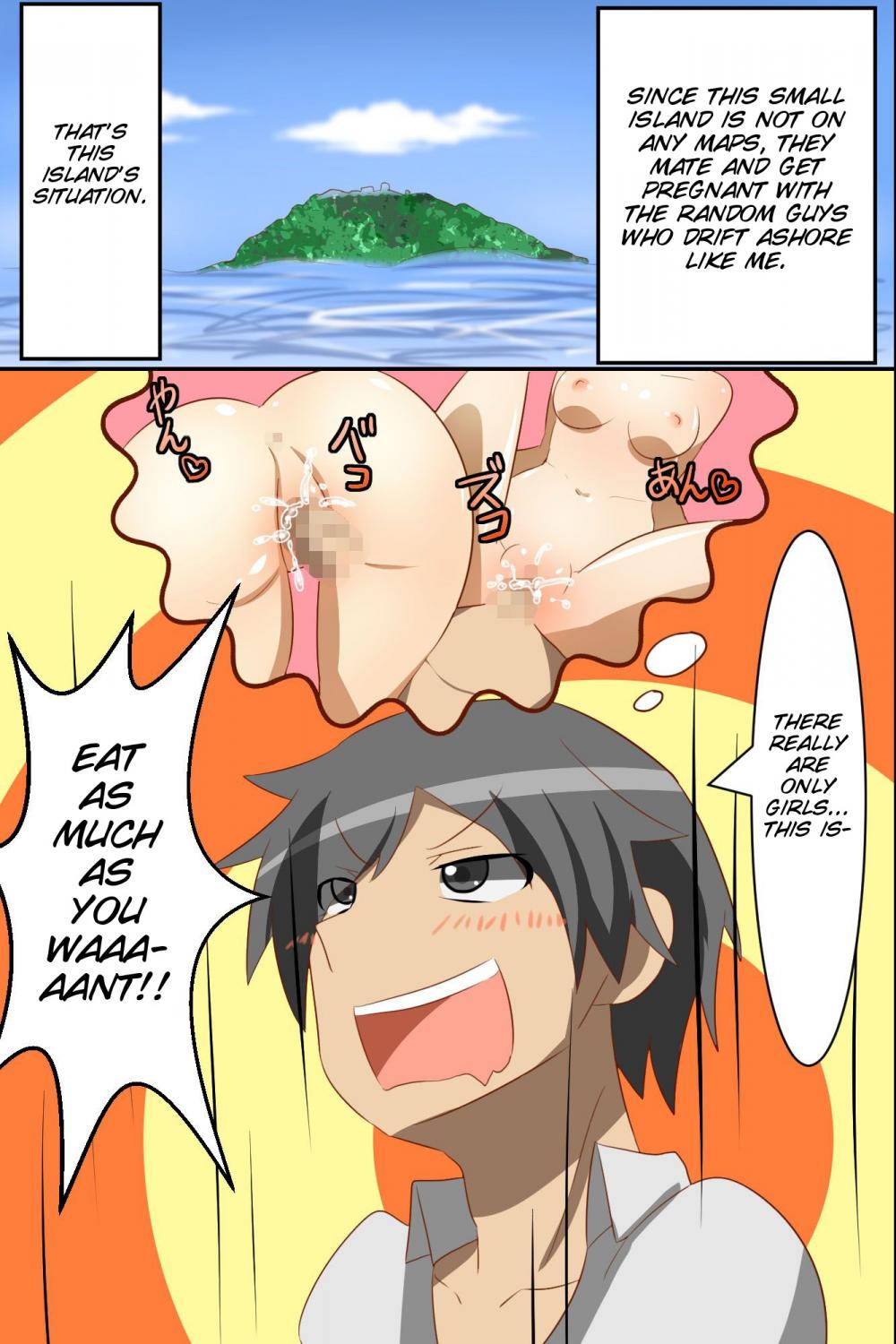 Hentai Manga Comic-I Washed-Up on a Island Full of Women and Now Have a Harem-Read-7